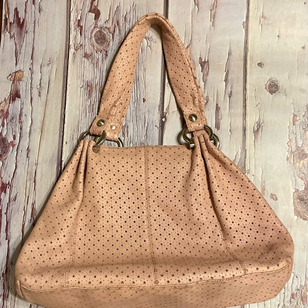 GAP Leather Star Blush Pink Star Bag